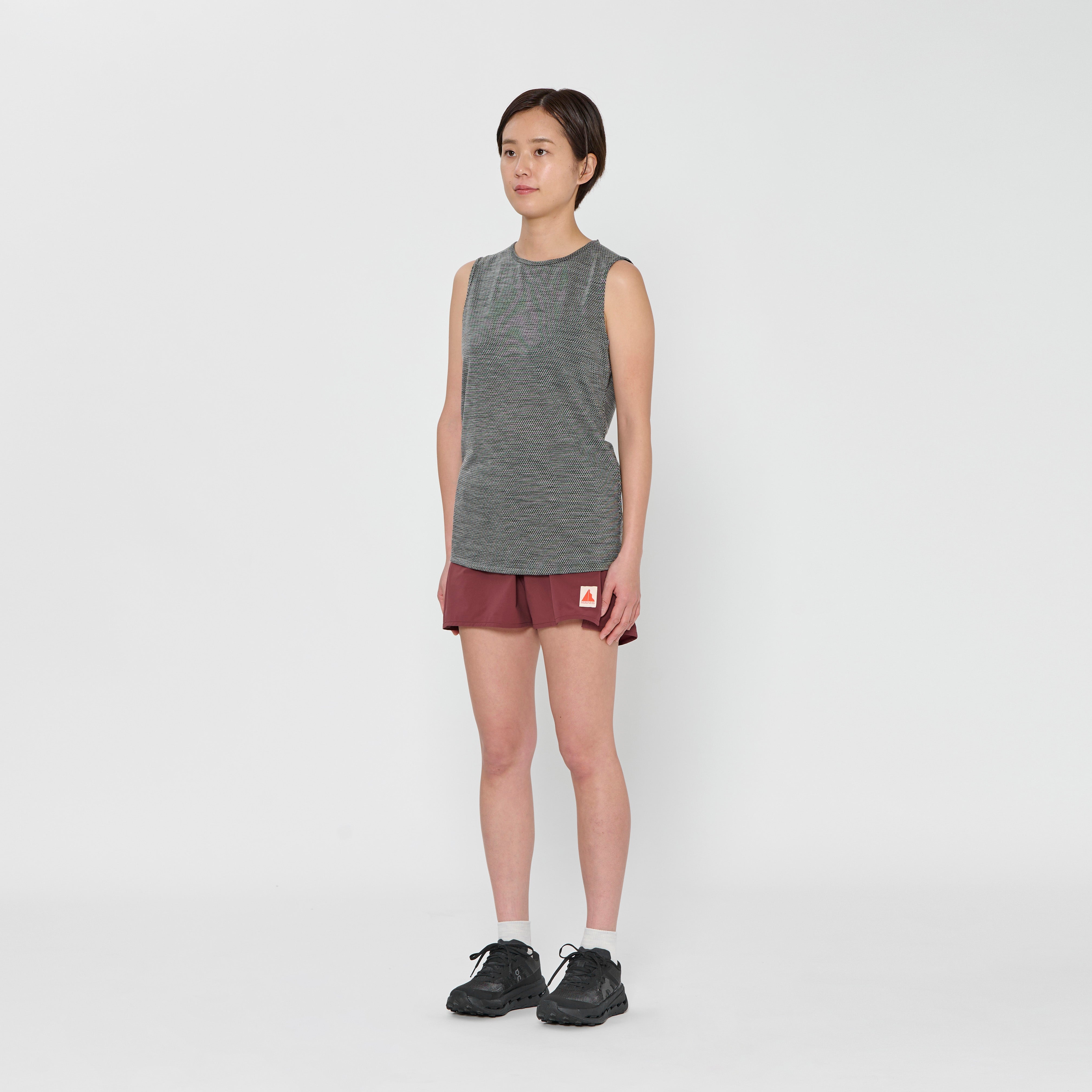 HERENESS ウール トップス レディース | WOOL MESH TANK(WOMEN