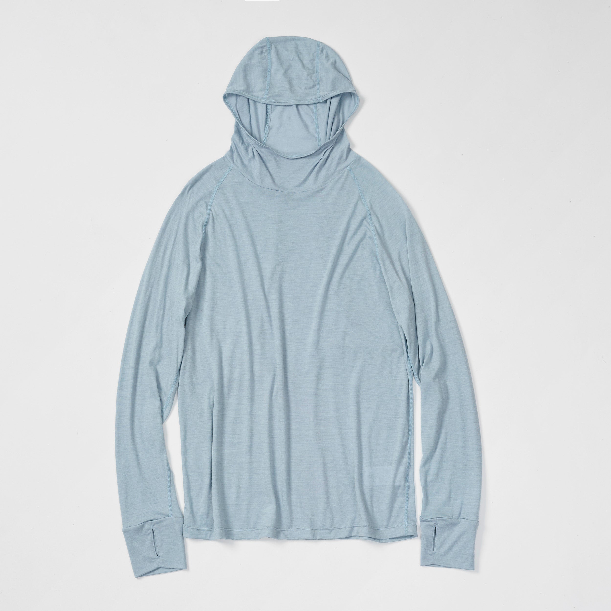 WOOL LIGHT HOODIE(UNISEX) | メリノウール | ハイキング | フーディ
