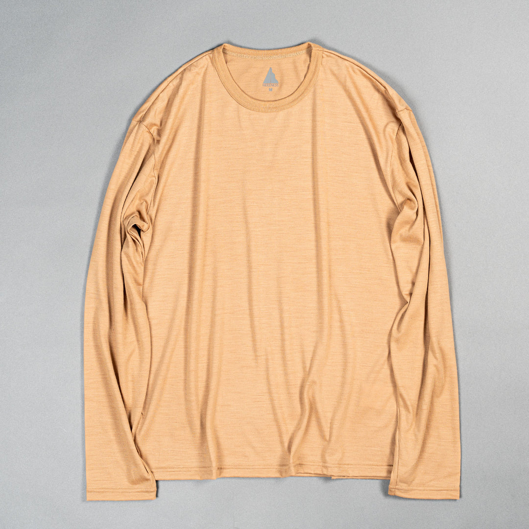 DRY WOOL T-SHIRT LONG SLEEVE(UNISEX)