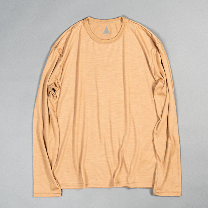 DRY WOOL T-SHIRT LONG SLEEVE(UNISEX)