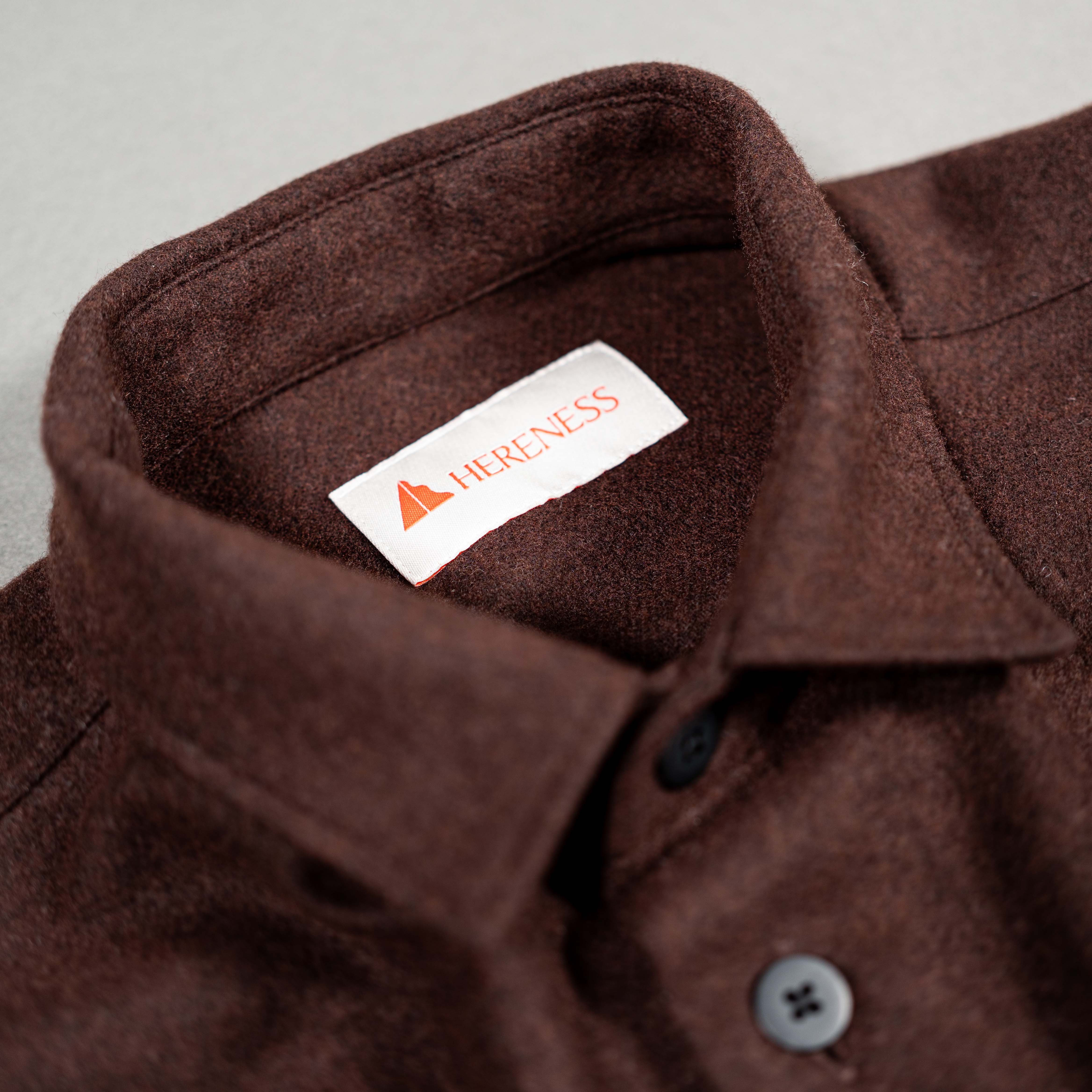 REAL WOOL FLANNEL SHIRT – HERENESS.jp