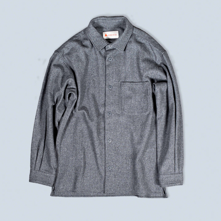 REAL WOOL FLANNEL SHIRT