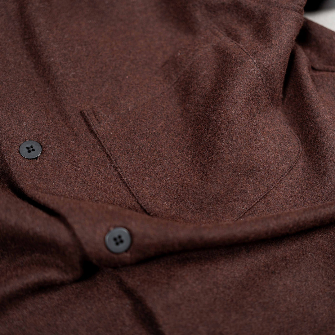 REAL WOOL FLANNEL SHIRT