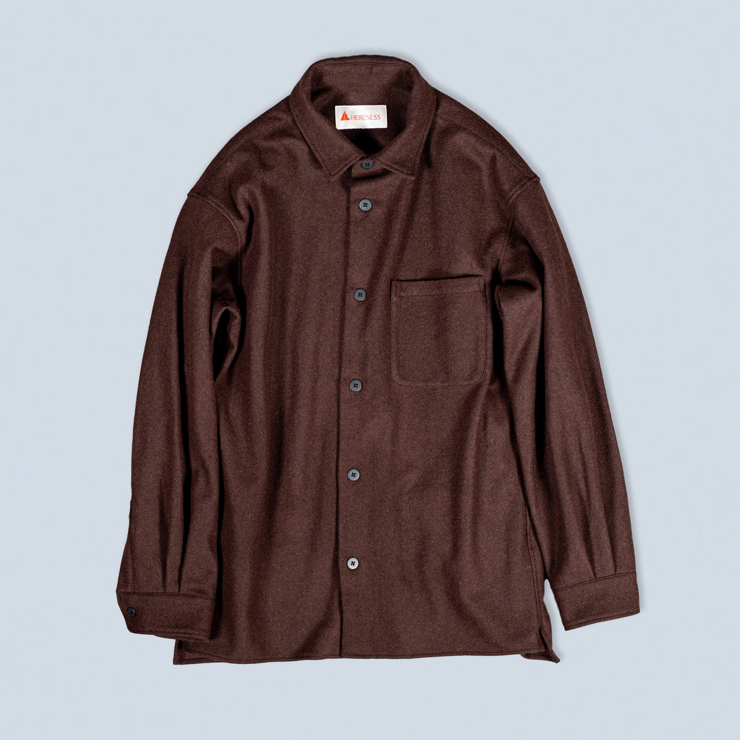 REAL WOOL FLANNEL SHIRT