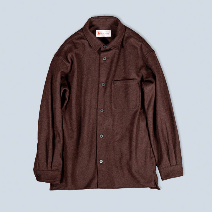 REAL WOOL FLANNEL SHIRT