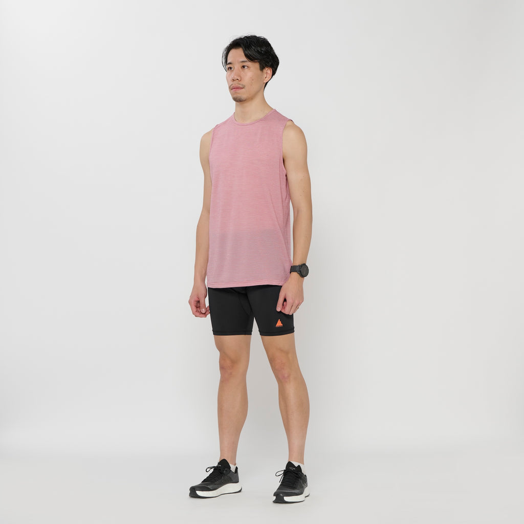 WOOL MESH TANK(MEN) | メリノウール タンクトップ メンズ トレイル
