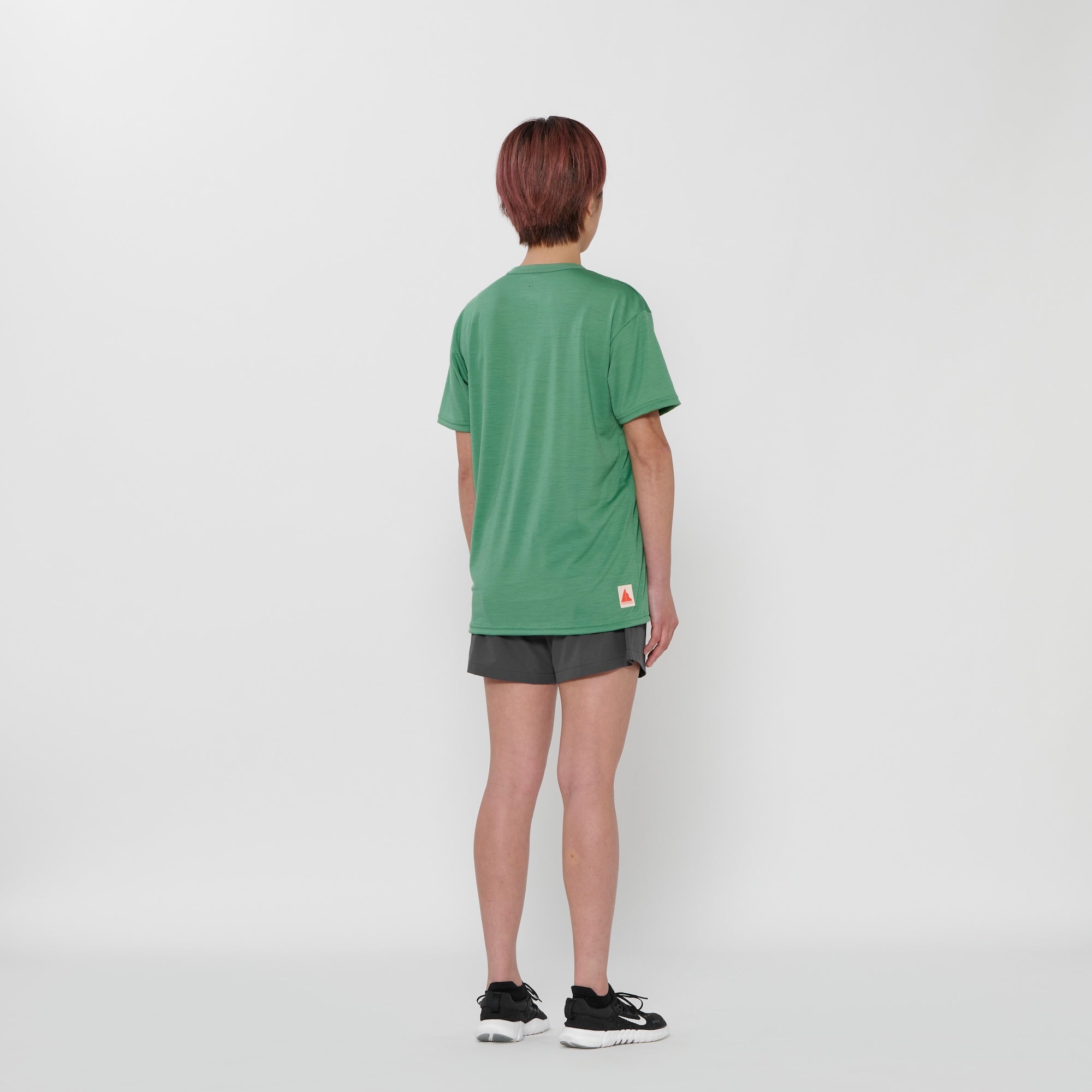 SMOOTH WOOL T-SHIRT 2(UNISEX) | Merino wool T-shirt unisex Hiking