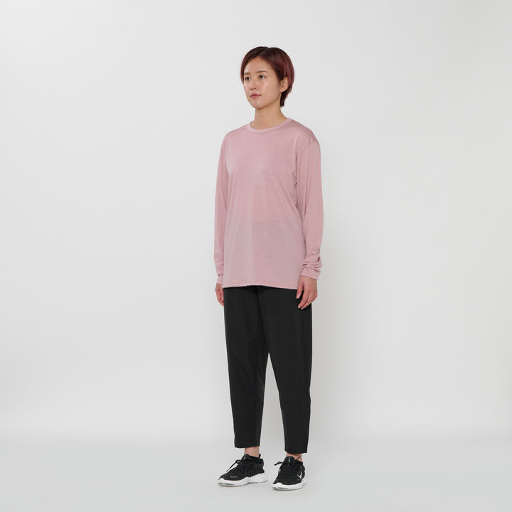 SMOOTH WOOL T-SHIRT LONG SLEEVE 2(UNISEX)