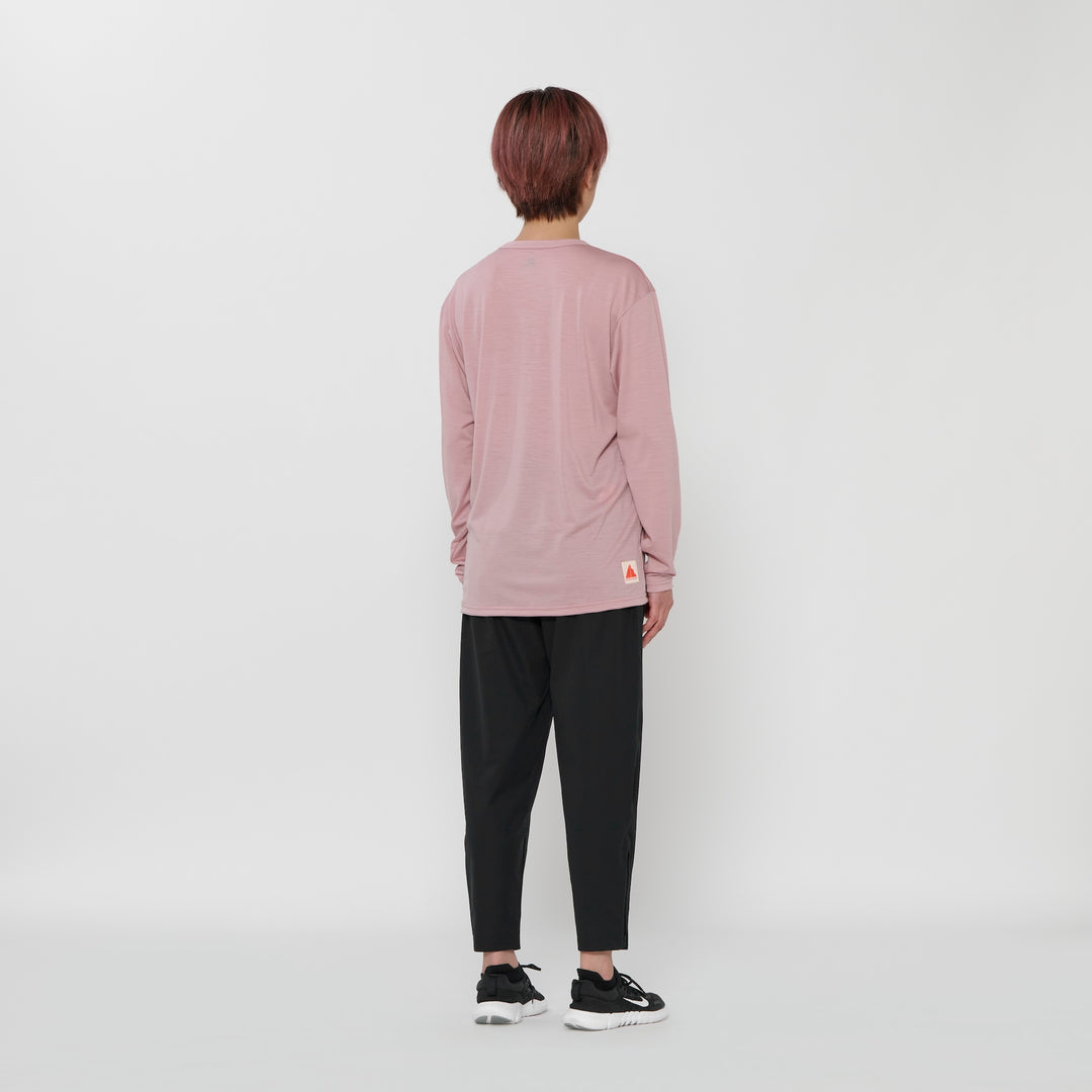 SMOOTH WOOL T-SHIRT LONG SLEEVE 2(UNISEX)