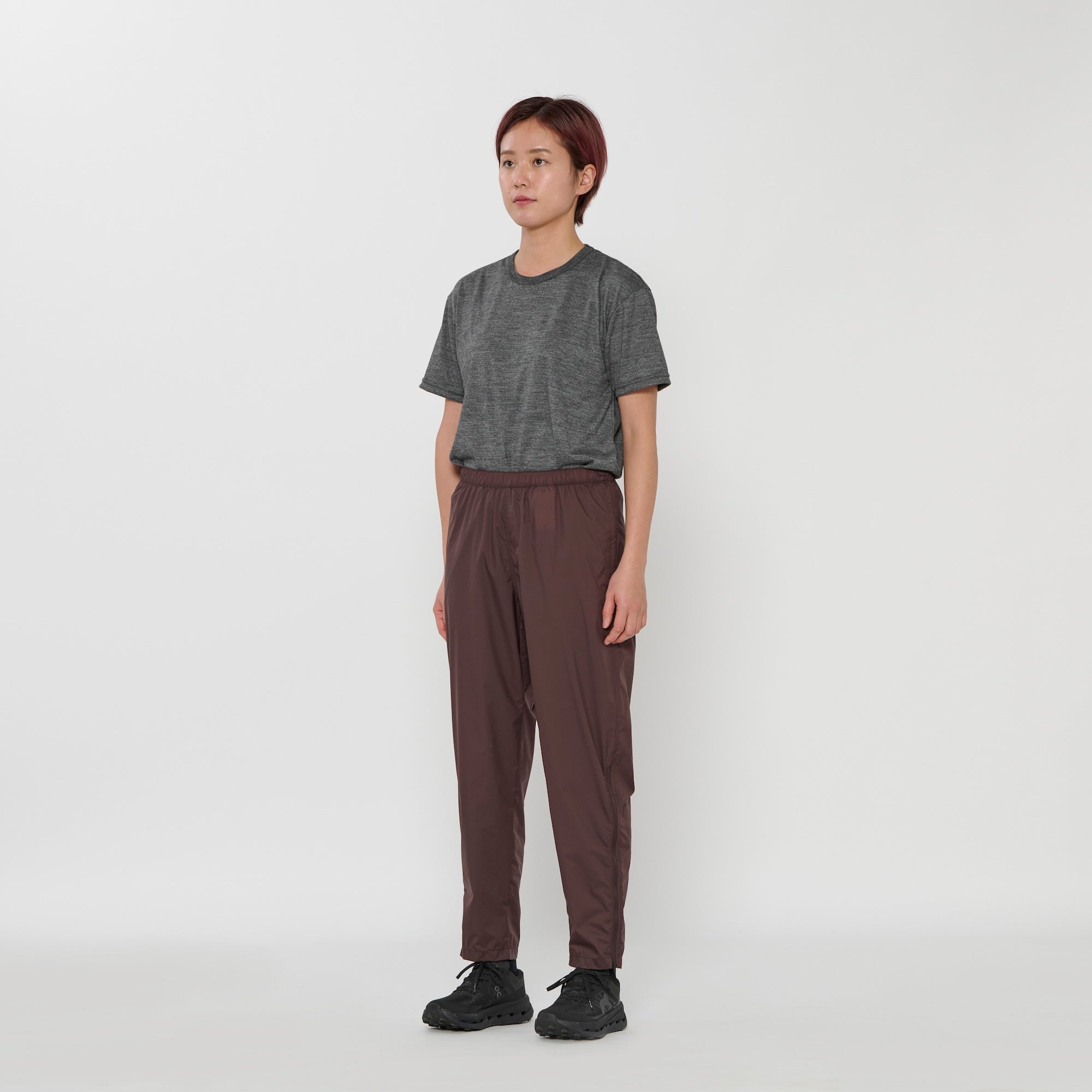 美品 完売品 ヒアネス SUGARCANE LONG PANTS (MEN) HERENESS サトウキビ繊維 ボトムス メンズ | SUGARCANE LONG PANTS(MEN