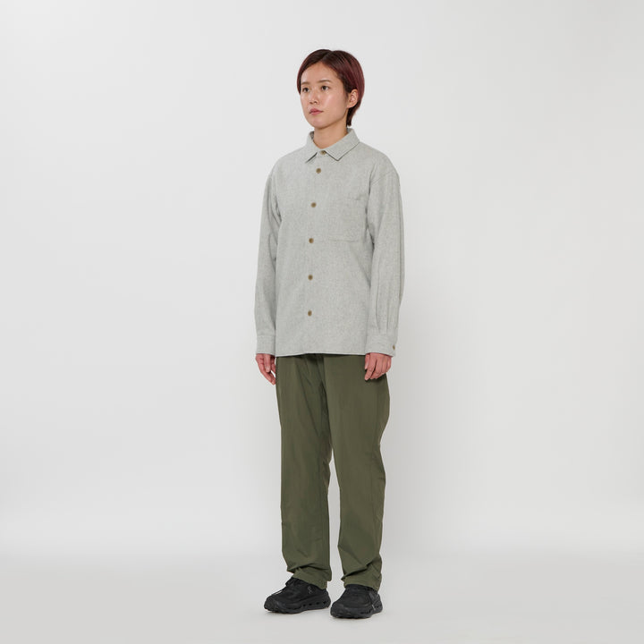 REAL WOOL FLANNEL SHIRT