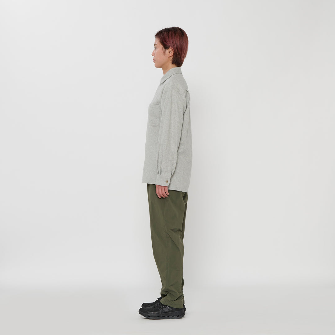 REAL WOOL FLANNEL SHIRT