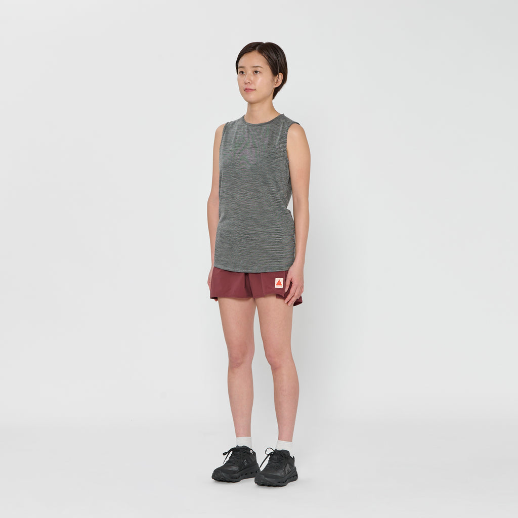 WOOL MESH TANK(WOMEN) | メリノウール タンクトップ ウィメンズ