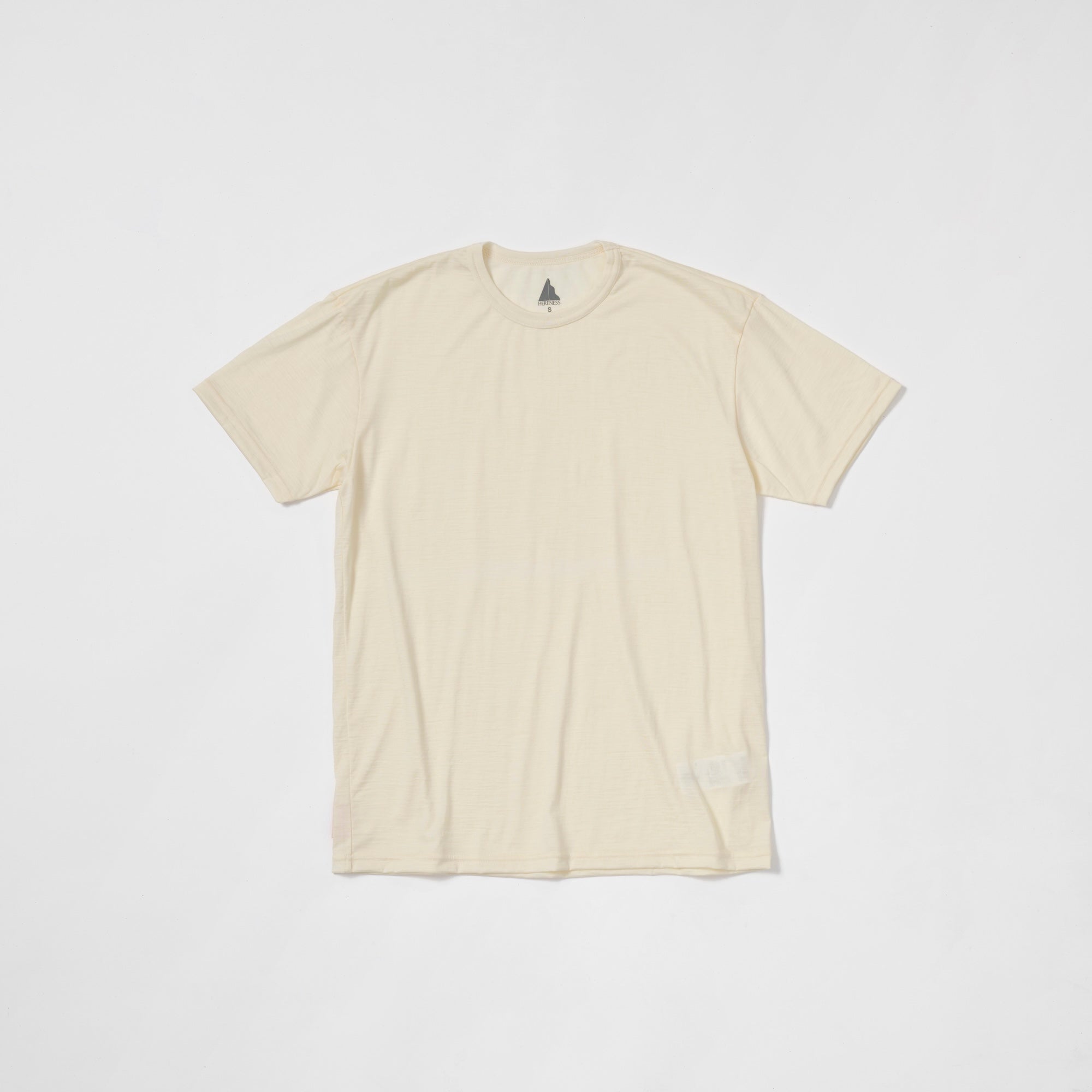 SMOOTH WOOL T-SHIRT 2(UNISEX) | Merino wool T-shirt unisex Hiking