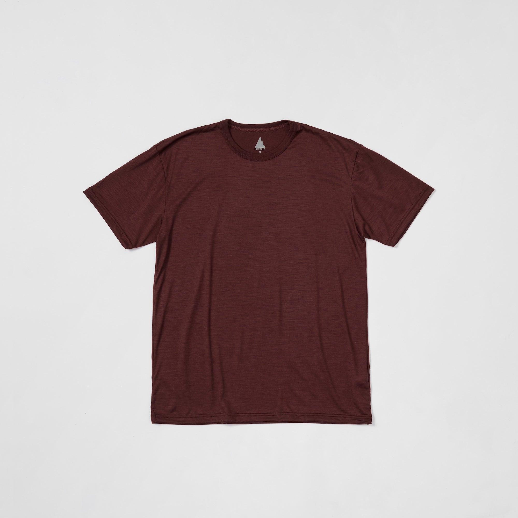 ウォーキング・ランニングウェア HERENESS SMOOTH WOOL T-SHIRT SMOOTH WOOL T-SHIRT 2(UNISEX) | Merino wool T-shirt unisex Hiking