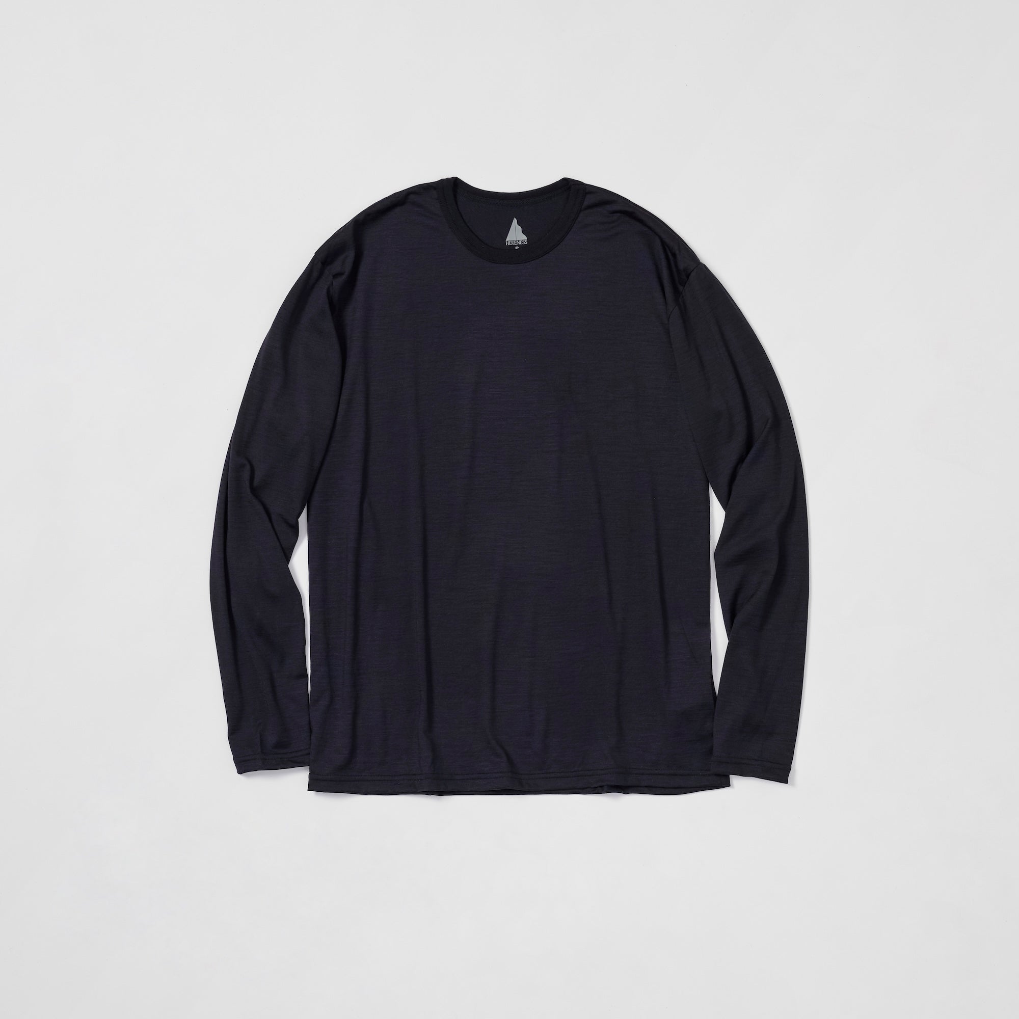 SMOOTH WOOL T-SHIRT LONG SLEEVE 2(UNISEX) | メリノウール トップス