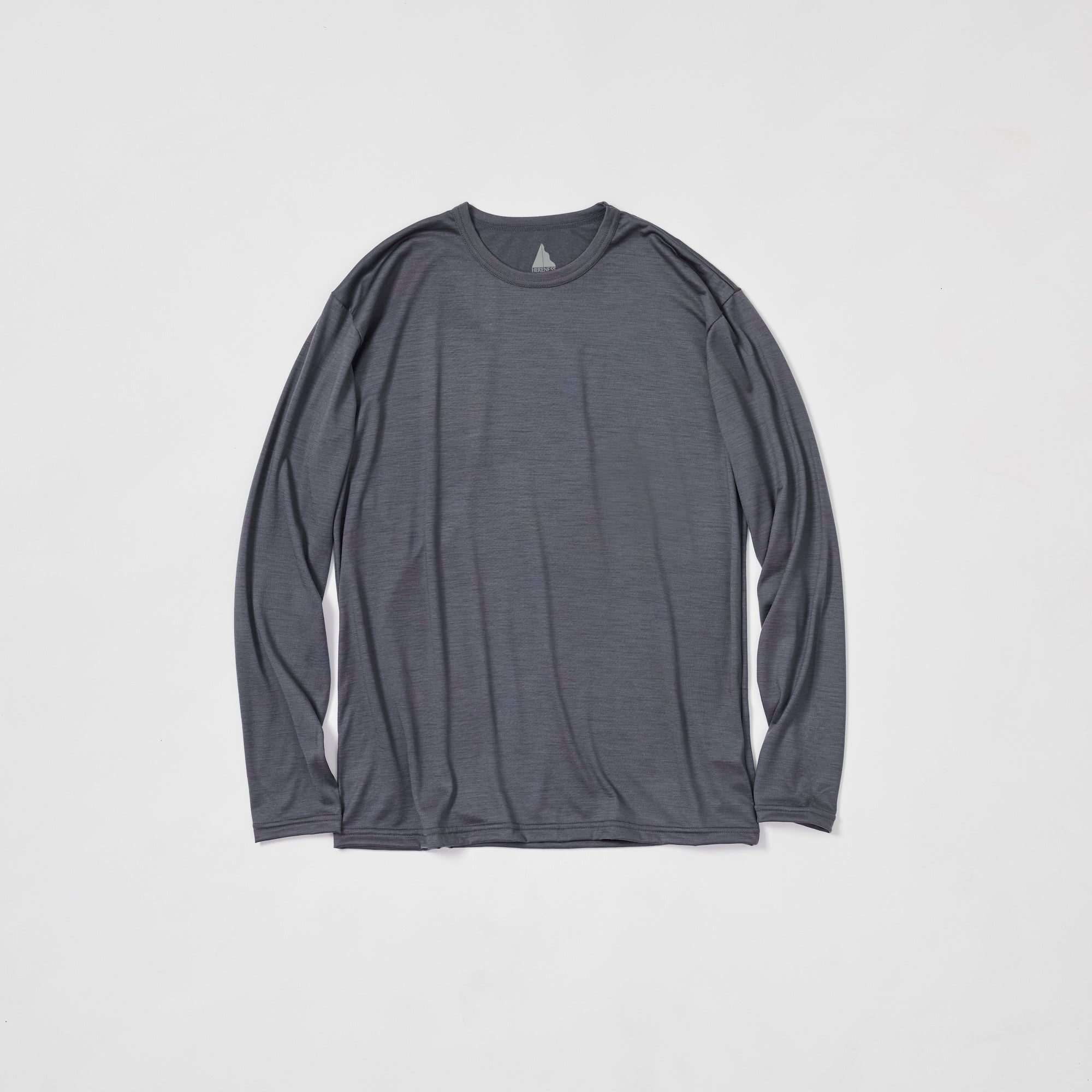 ウォーキング・ランニングウェア HERENESS SMOOTH WOOL T-SHIRT SMOOTH WOOL T-SHIRT 2(UNISEX) | Merino wool T-shirt unisex Hiking