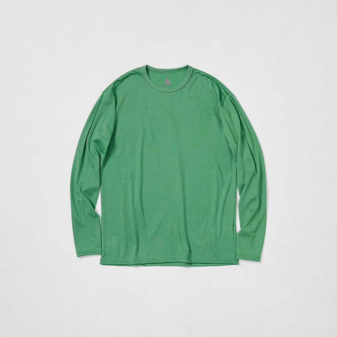 SMOOTH WOOL T-SHIRT LONG SLEEVE 2(UNISEX)