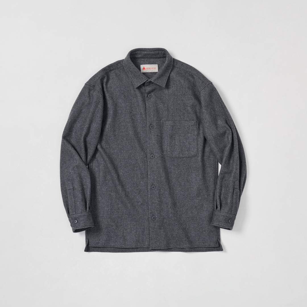 REAL WOOL FLANNEL SHIRT