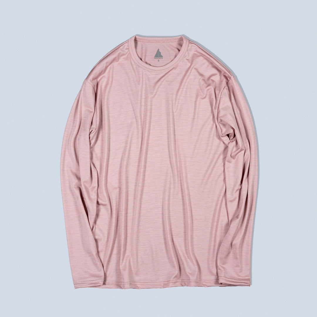 SMOOTH WOOL T-SHIRT LONG SLEEVE 2(UNISEX)