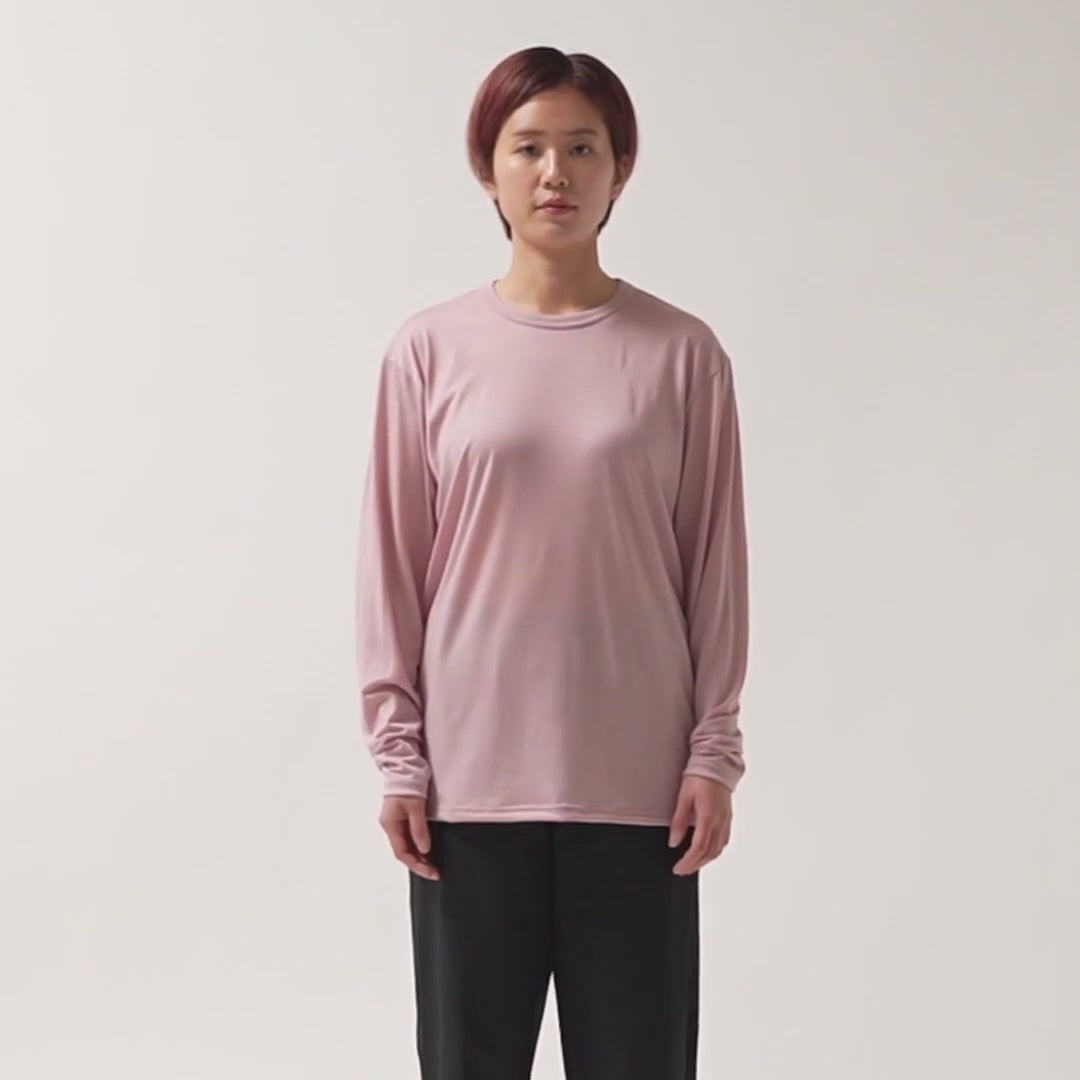 SMOOTH WOOL T-SHIRT LONG SLEEVE 2(UNISEX)