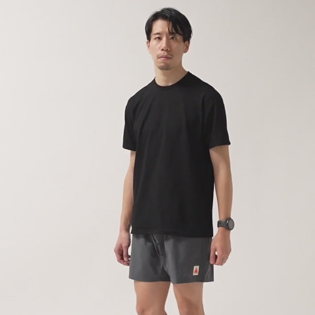 WOOL MESH T-SHIRT(UNISEX) | Merino wool NIKKE AXIO Tops Unisex