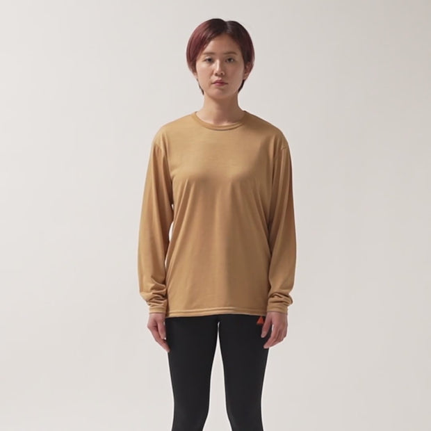 HERENESS ALL TIME WOOL T-SHIRT Lサイズ HERENESS ウール トップス ユニセックス | ALL TIME WOOL T-SHIRT