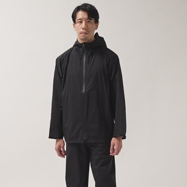 クレッシェントPa-Nu ジャケット NU JACKET | レインジャケット ユニセックス C0撥水 | HERENESS